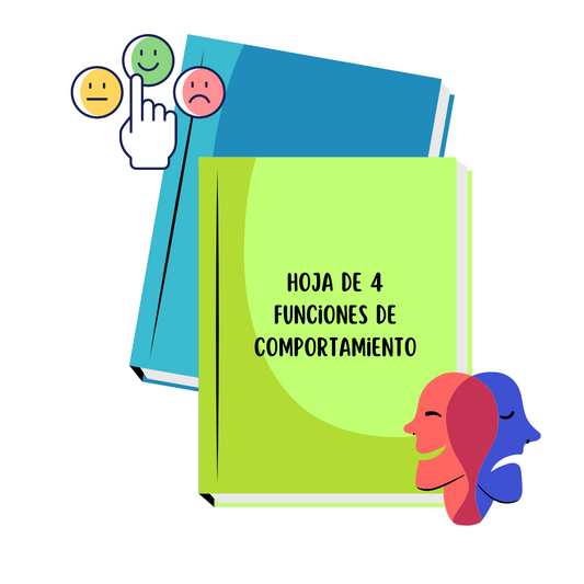 Hoja de 4 funciones de comportamiento