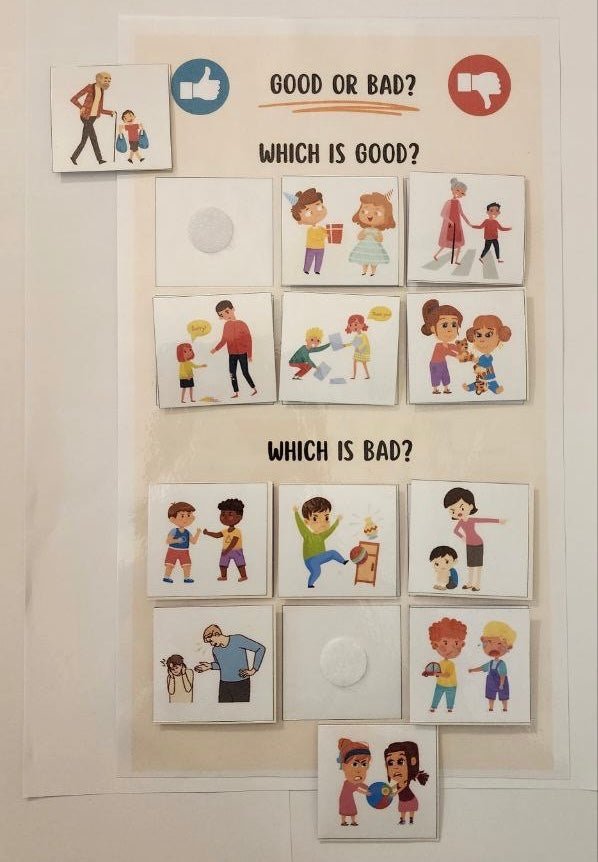 Good And Bad Cards - N&E Behavioral