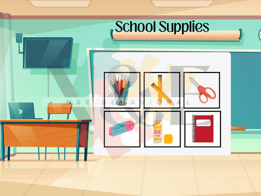 School Supplies Velcro - N&E Behavioral