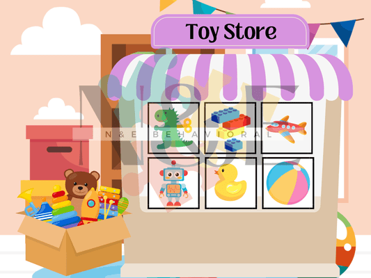 Toy Shopping Velcro - N&E Behavioral