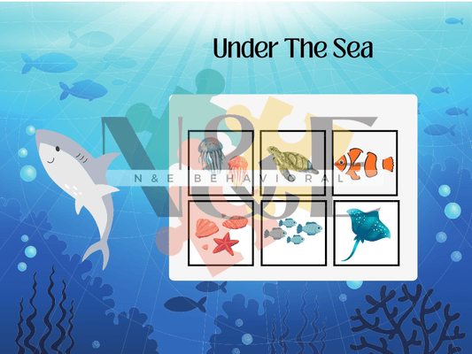 Under The Sea Velcro - N&E Behavioral